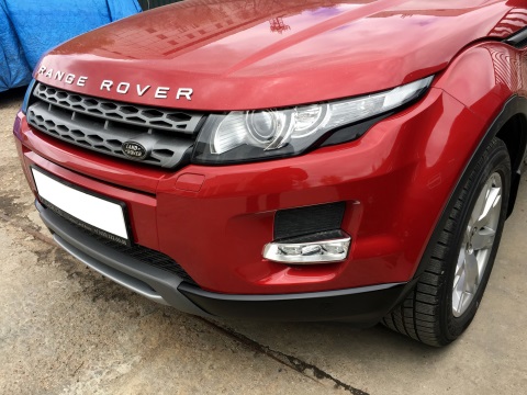 Замена бампера на Range Rover Evoque